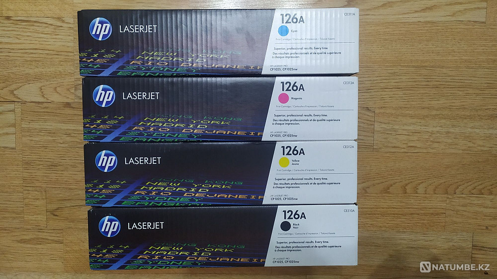 Картриджи HP 126A оригинал Алматы - изображение 1