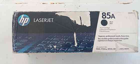 Картридж лазерный черный HP 85A для LaserJet Алматы