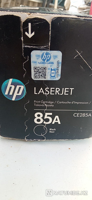 Картридж лазерный черный HP 85A для LaserJet Алматы - изображение 2