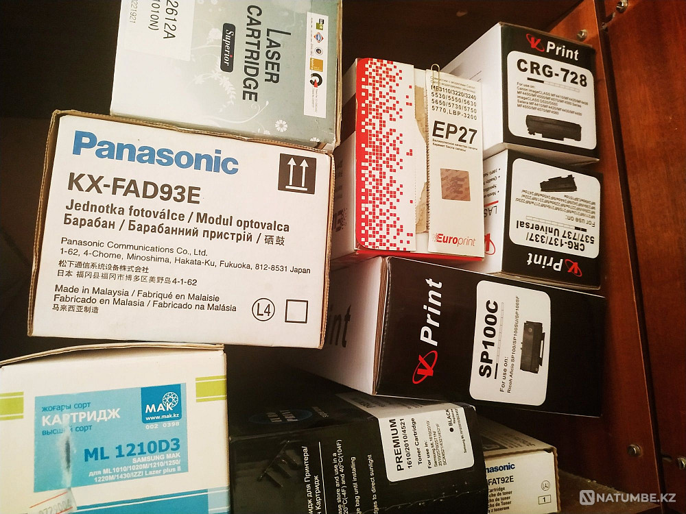 Samsung Panasonic ricoh hp canon cartridges Almaty - photo 1