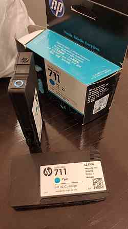 Картридж HP № 711; все цвета; оригинал и совместимый DJ T120/T520 Алматы