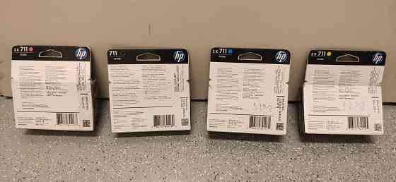Картридж HP № 711; все цвета; оригинал и совместимый DJ T120/T520 Алматы