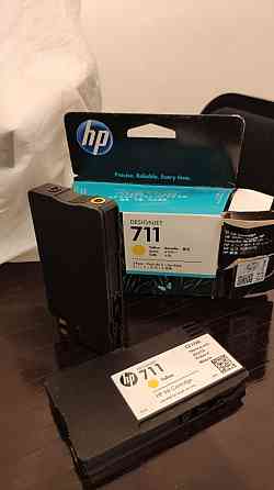 Картридж HP № 711; все цвета; оригинал и совместимый DJ T120/T520 Алматы