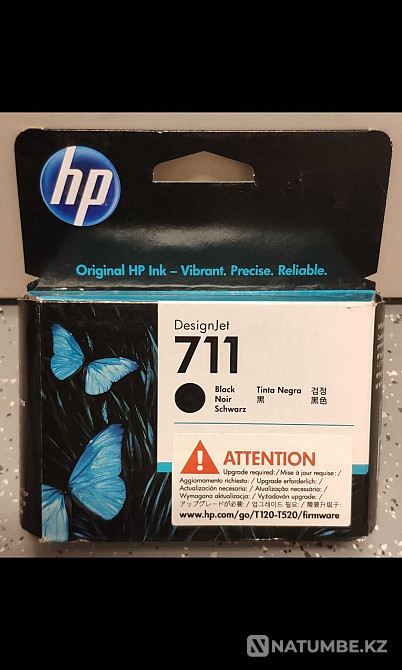 Картридж HP № 711; все цвета; оригинал и совместимый DJ T120/T520 Алматы - изображение 1
