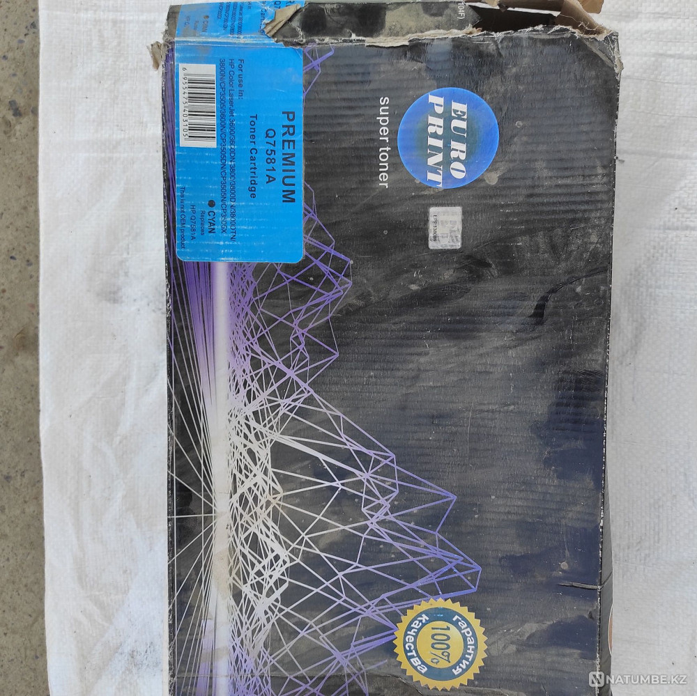 Cartridge cc533a; q5949a; q7553a; q7581a; cb540a Almaty - photo 2