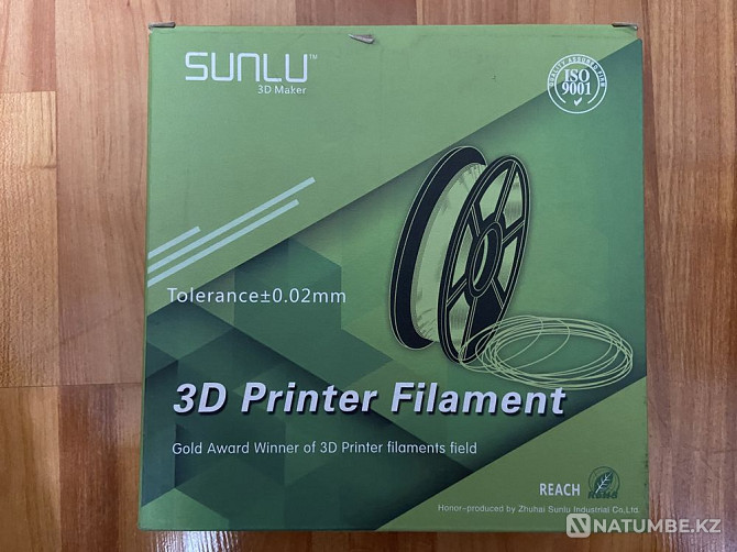 ABS plastic for 3D printers; white Almaty - photo 1
