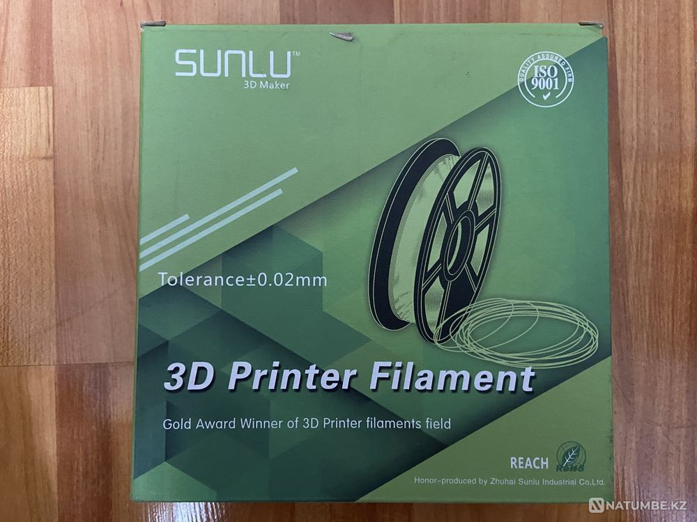 ABS plastic for 3D printers; white Almaty - photo 1