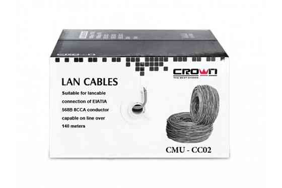 Кабель UTP CMU-CC02 black .Кабель UTP (cat.5e) бухта 305 метров Алматы