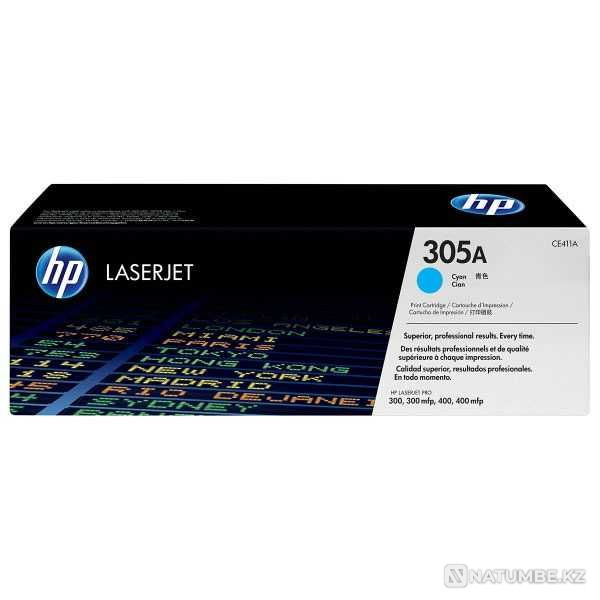 Картридж HP laserjet CE411A; CE412A; CE413A (305A) Алматы - изображение 2