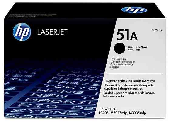 Картридж HP Q7551A (51A) для LaserJet P3005/M3027mfp/M3035mfp Алматы
