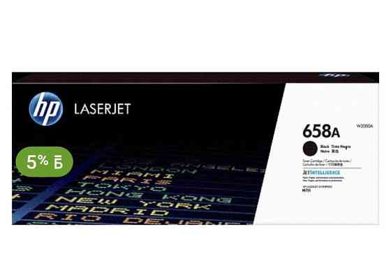 Картриджи HP W2000A 658A черный Алматы