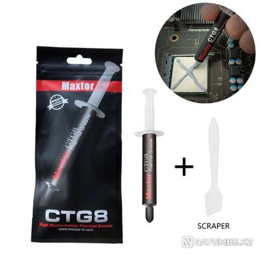Thermal paste Maxtor CTG8 - 4 g. Almaty - photo 2