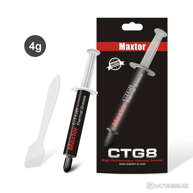 Thermal paste Maxtor CTG8 - 4 g. Almaty - photo 1