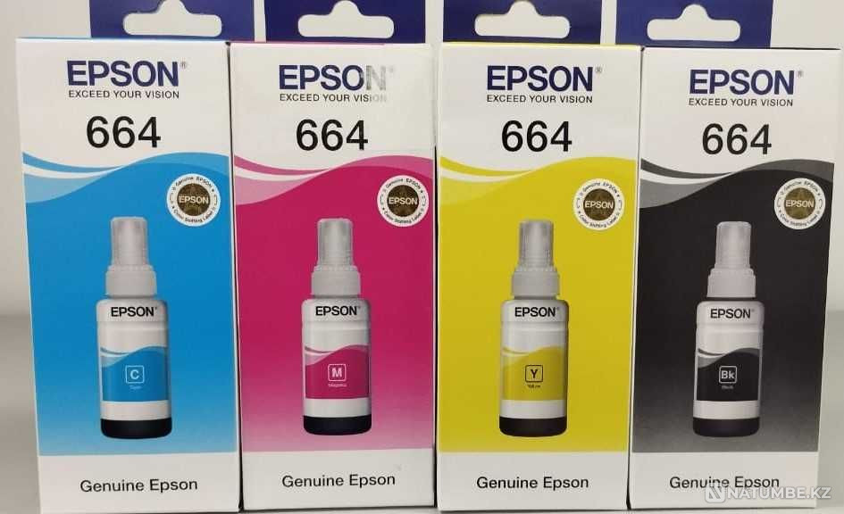Продам чернила для EPSON T673 ; T674 Алматы - изображение 2