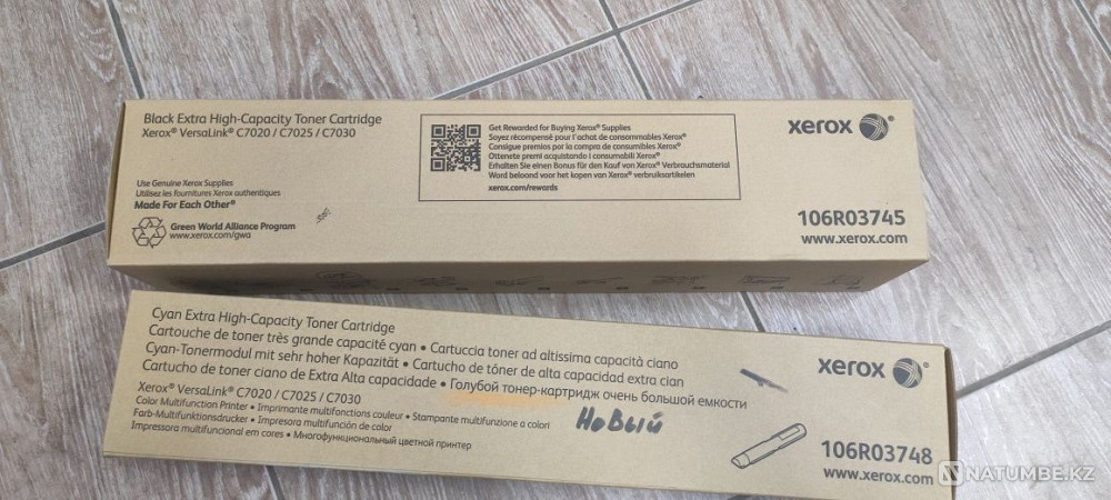 Toner cartridge 106r03745; 106R03748 for Xerox VersaLink C7020/C7025/C Almaty - photo 1