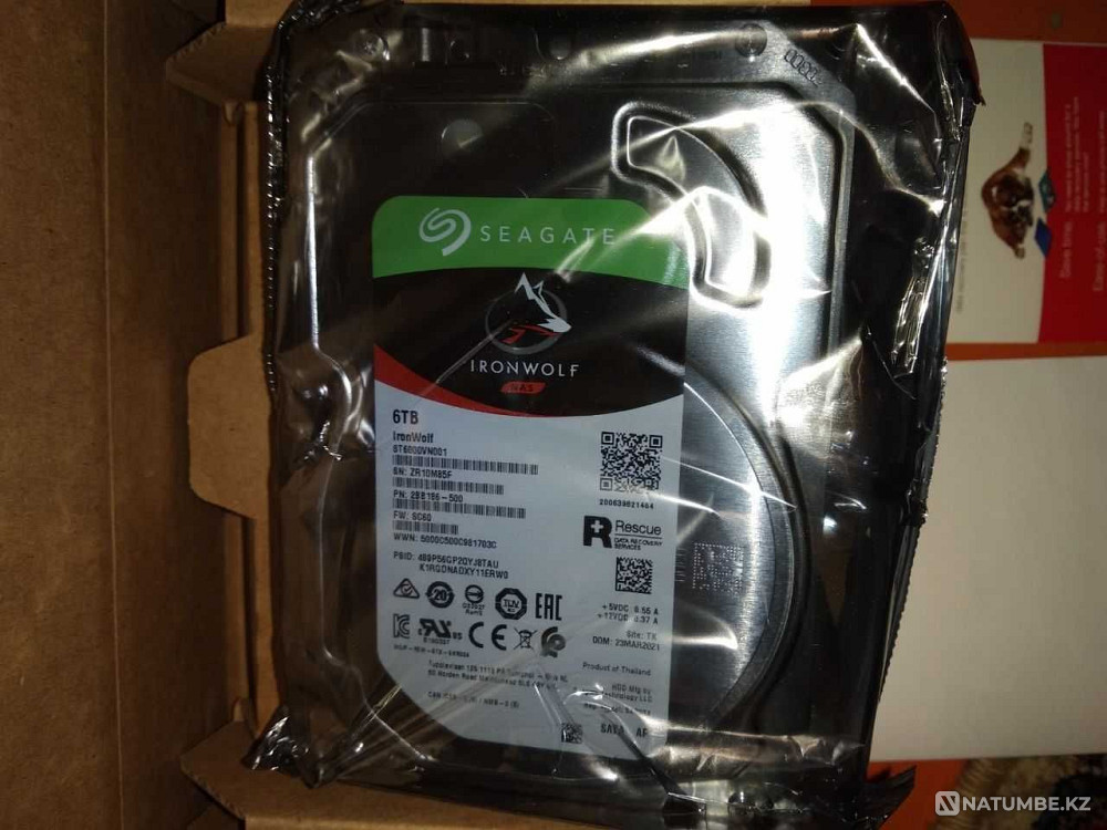 Hard drives NEW HDD Seagate 6000Gb 6Tb Almaty - photo 2