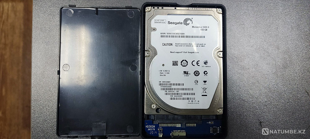 Seagete 500GB external hard drive Almaty - photo 3