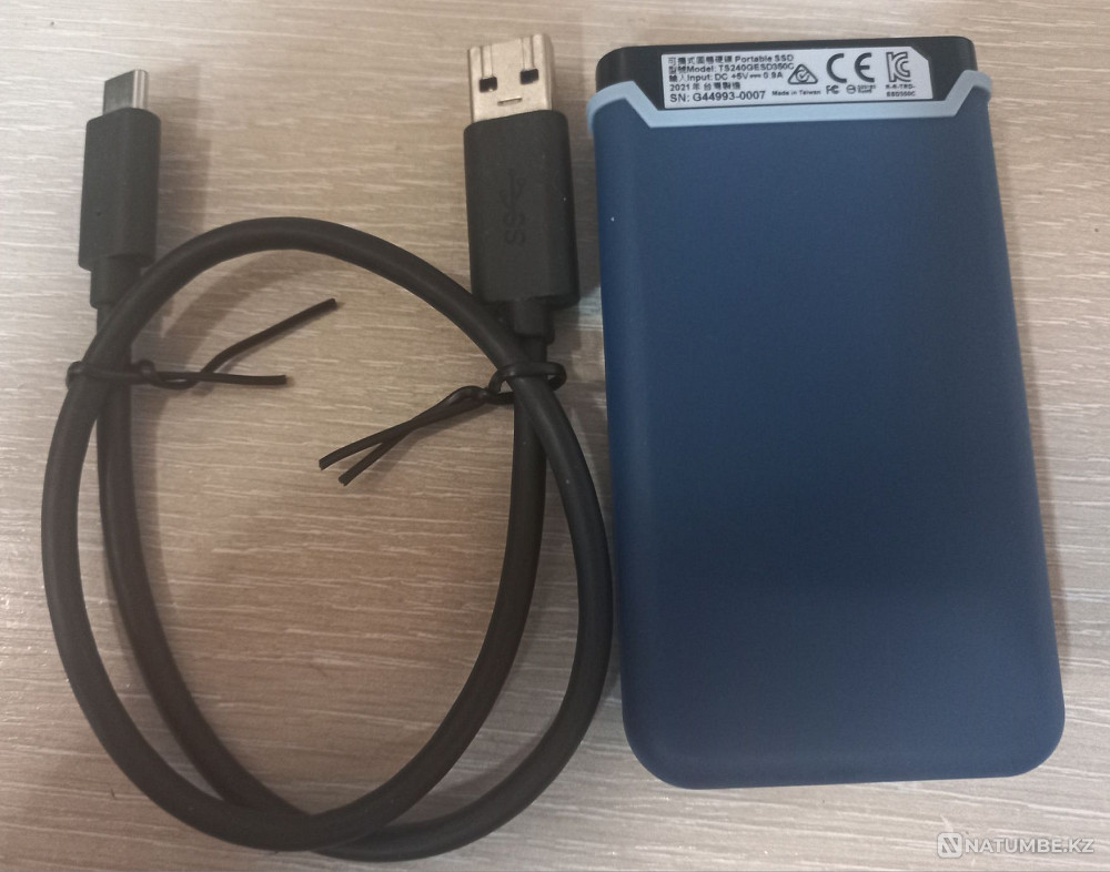 Сыртқы қатты диск SSD Transcend 240 ГБ  Алматы - изображение 2