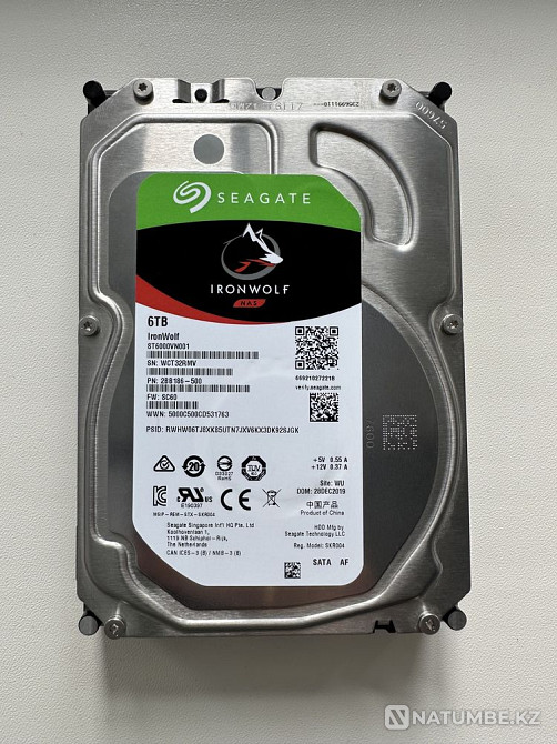 Seagate IronWolf 6Tb Алматы - изображение 1