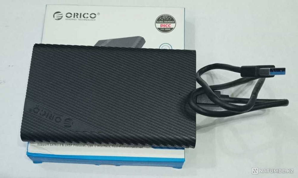 Внешний жесткий диск 1000 Гб; USB 3.0 Алматы - изображение 1