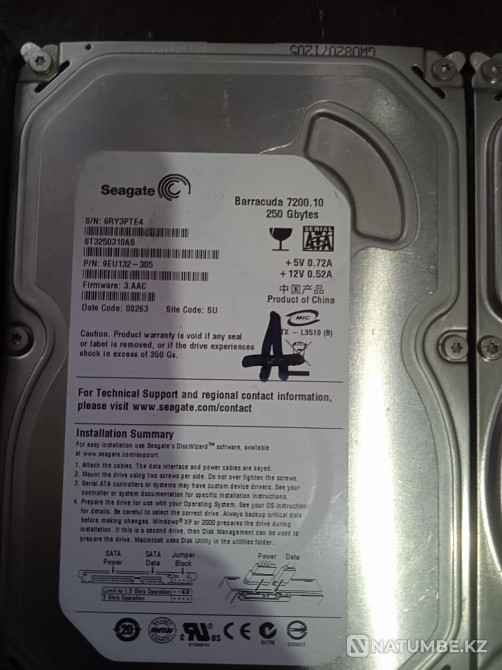 Қатты дискілер дұрыс жұмыс істейді  Алматы - изображение 7