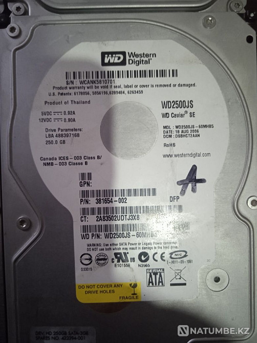 Қатты дискілер дұрыс жұмыс істейді  Алматы - изображение 6