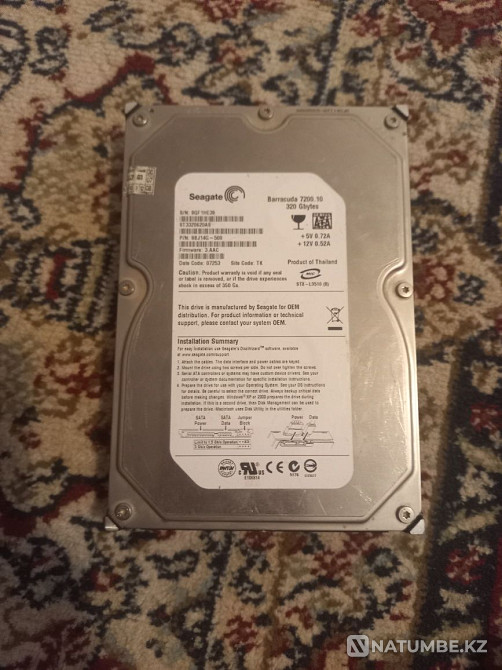 Жесткий диск 320Gb Алматы - изображение 1