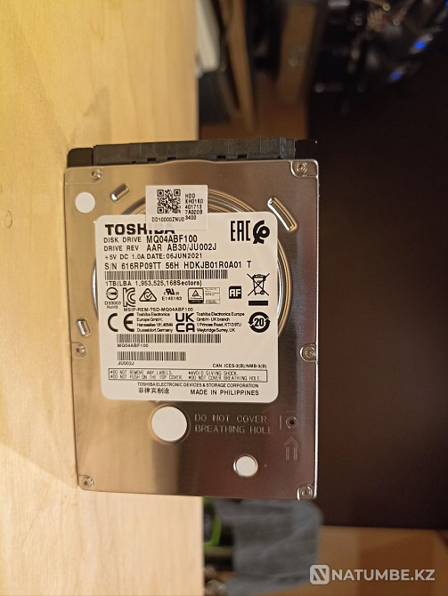 Жесткий диск TOSHIBA Алматы - изображение 1