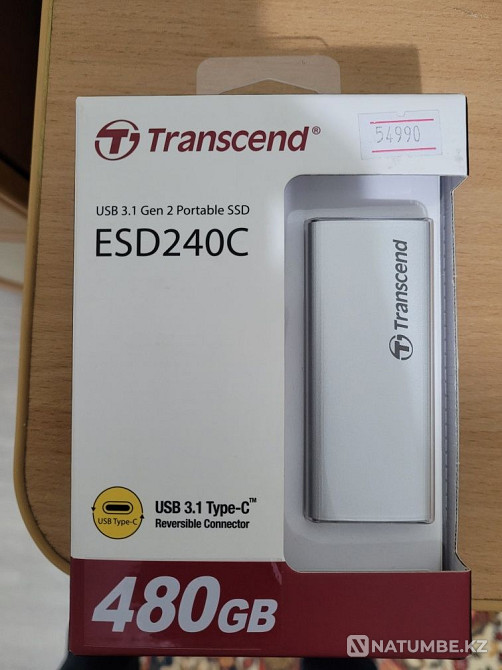 Продам SSD переносной диск Алматы - изображение 1