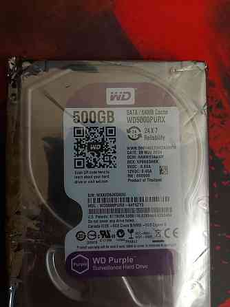 Жесткий диск на 500Gb новый Алматы