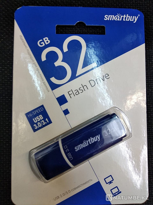 Флэшка USB 3.0 Smartbuy 32 гБ Алматы - изображение 1