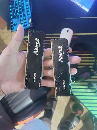 Продам ОЗУ 2х8 kingston Алматы