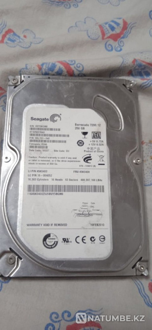 Жесткий диск 250гб Алматы - изображение 4