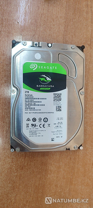 Жёсткий диск HDD 2TB (seagate) Алматы - изображение 1