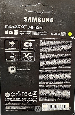 Samsung evo plus 512гб жад картасы сатылады  Алматы - изображение 2
