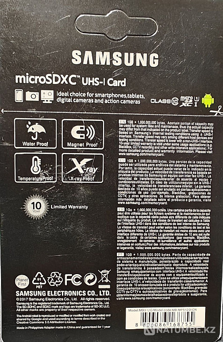 Продается карта памяти samsung evo plus 512gb Алматы - изображение 2