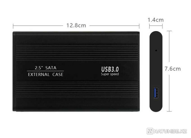 Кейс для диска. 2;5 USB 3.0 Алматы - изображение 4