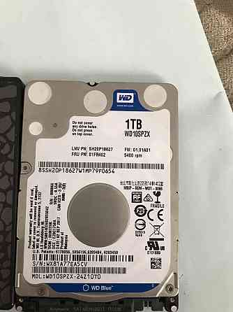 Продам жёсткий диск на терабайт и ssd на 258 гигабайт Алматы