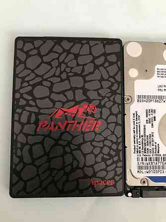 Продам жёсткий диск на терабайт и ssd на 258 гигабайт Алматы