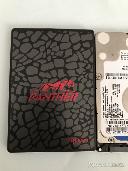 Продам жёсткий диск на терабайт и ssd на 258 гигабайт Алматы - изображение 5