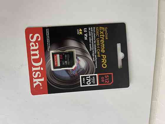 Карта памяти флеш карта 512 GB SD Алматы
