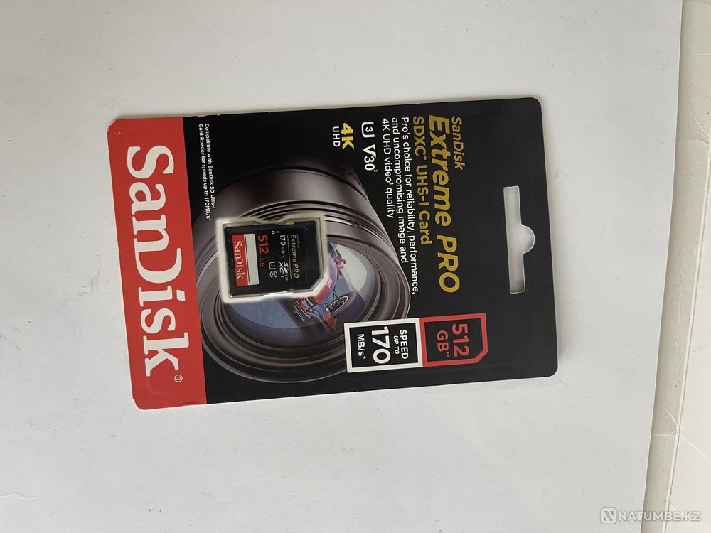Карта памяти флеш карта 512 GB SD Алматы - изображение 1