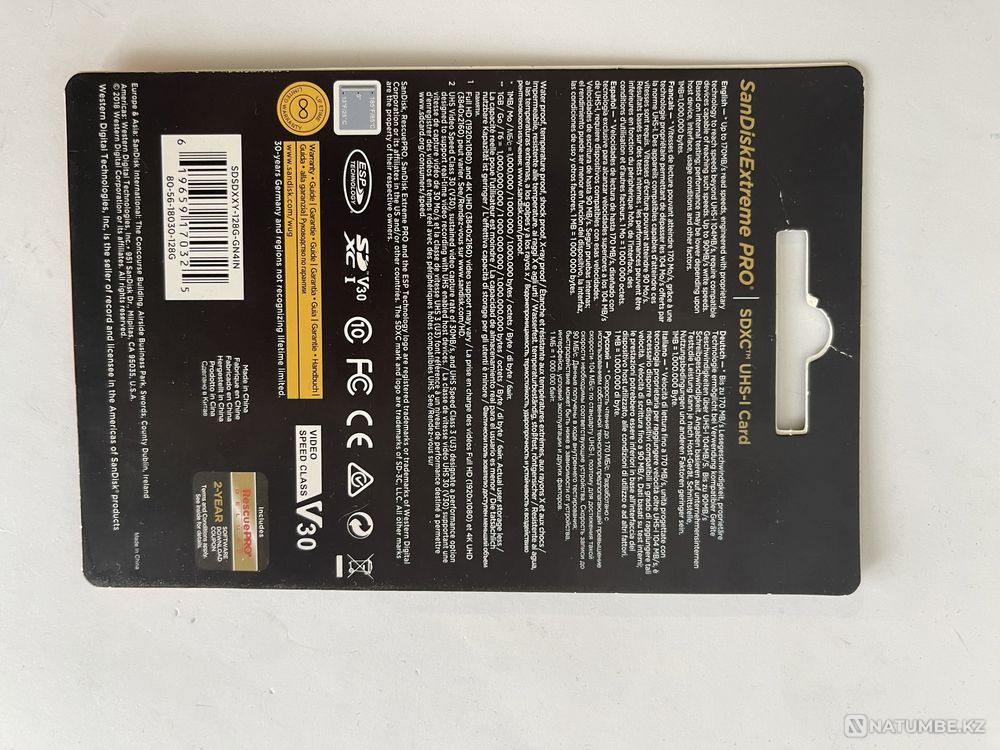 Карта памяти флеш карта 512 GB SD Алматы - изображение 2