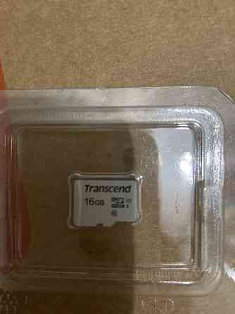 Карта памяти MICROSD 16GB Class 10 U1 trancsend TS16GUSD300S-A Алматы