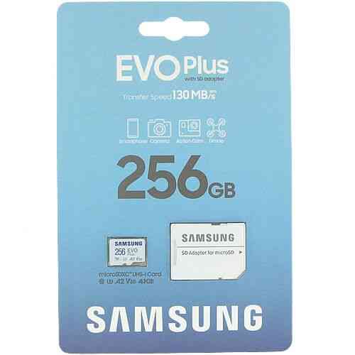 MicroSD 256Gb Samsung Evo Plus Алматы