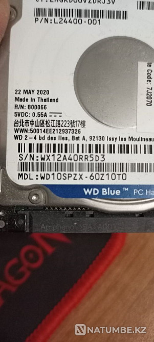 Жесткий диск 1 тб hd Wd blue 1000гб Алматы - изображение 2