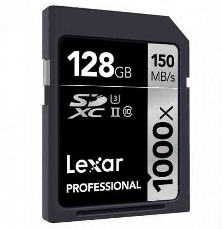 Карта памяти Lexar SDXC 128GB Алматы