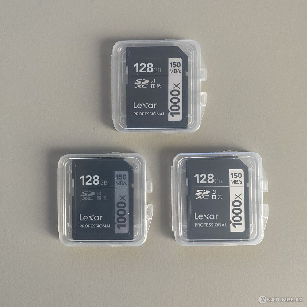 Карта памяти Lexar SDXC 128GB Алматы - изображение 3