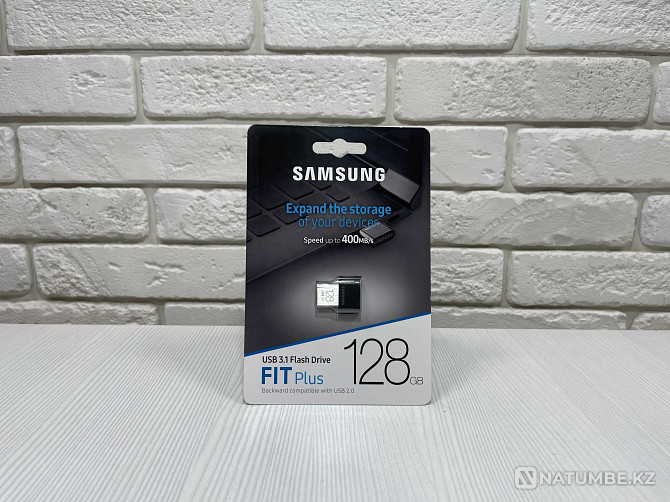 USB накопитель Samsung Fit Plus 128GB MUF-128AB/AM (флешка) Алматы - изображение 1