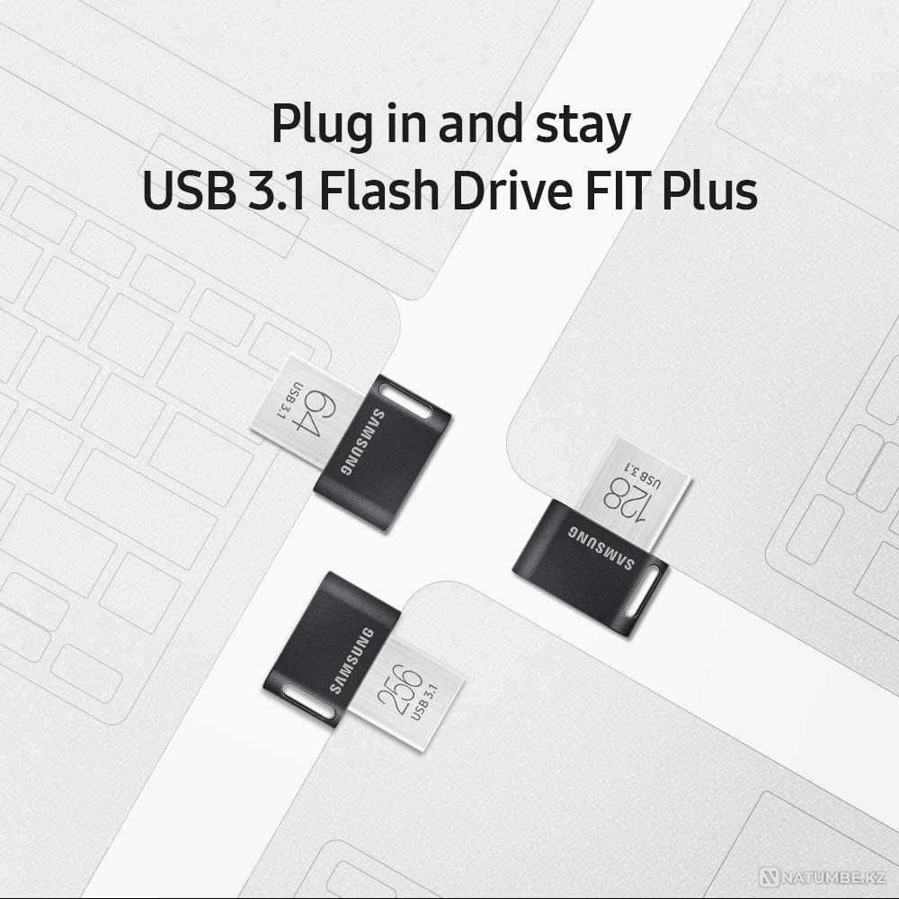 USB drive Samsung Fit Plus 128GB MUF-128AB/AM (flash drive) Almaty - photo 6